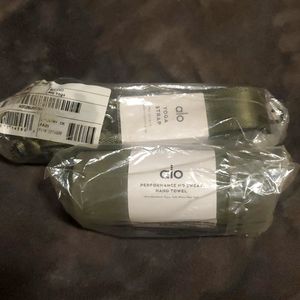 Alo yoga yoga strap and hand towel